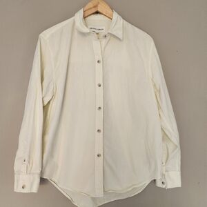 Aritizia Denim Forum Jane Button Down Long Sleeve